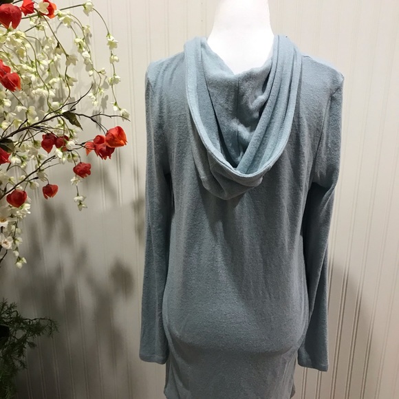 SZ SMALL & LARGE -SUPER SOFT OPEN CARDIGAN W HOOD - Picture 9 of 9
